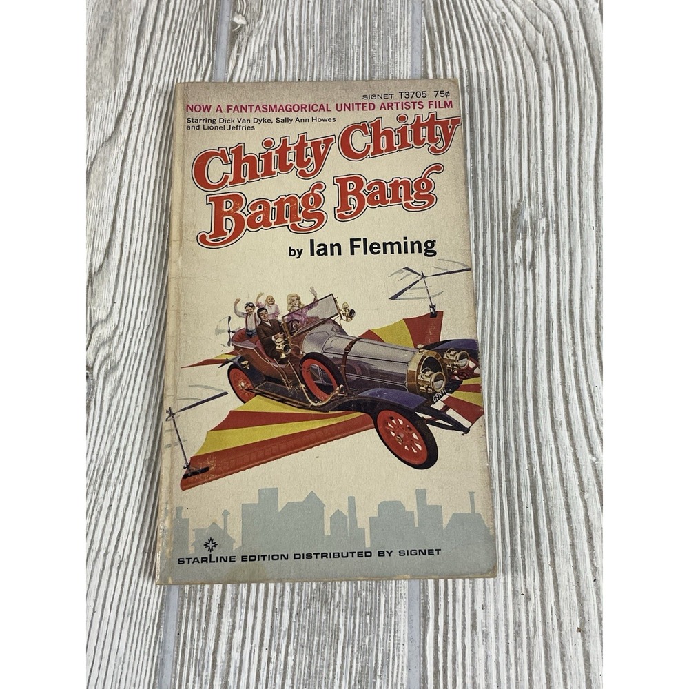 Chitty Chitty Bang Bang Ian Fleming Vintage Starline Scholastic Paperback T3705